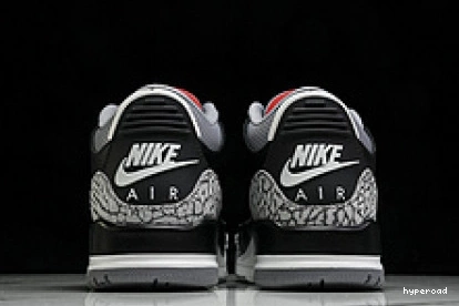 Hyperoad Air OG Cement” Jordan 3 “Black 2024 0824